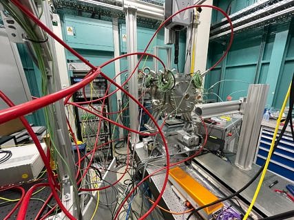 Einspritzkammer im Einsatz am Synchrotron